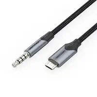 Vention BDGBH cable de audio 2 m 3,5mm Gris