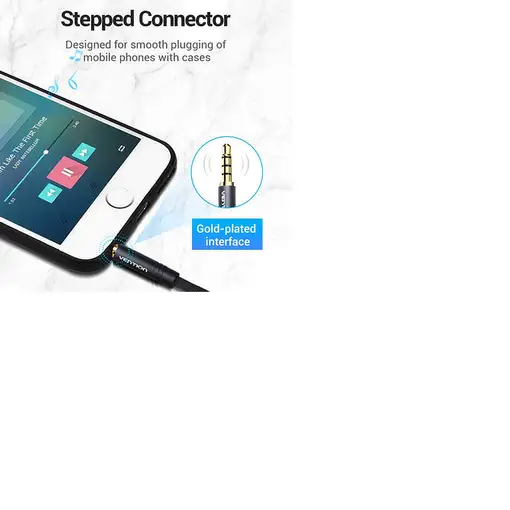 Vention BBMBY cable de audio 0,3 m 2 x 3.5mm 3,5mm Negro