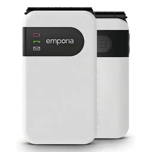 Telefonía móvil 48MB + Blanco EMPORIA