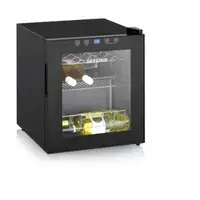 Severin WKS8907 Independiente Negro 15 botella(s)