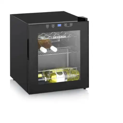 Severin WKS8907 Independiente Negro 15 botella(s)