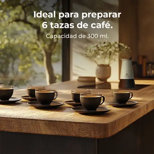 Cecotec Cafetera italiana Piccolina 600 Blue