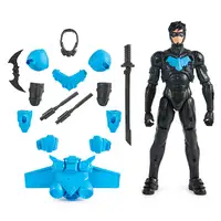 DC Comics , Batman Adventures, figura de acción de Nightwing con 15 accesorios