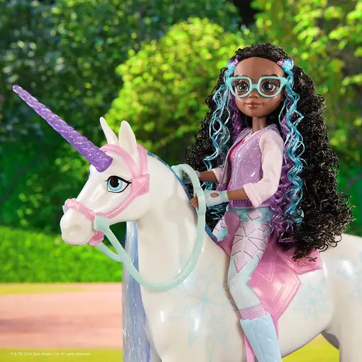 Unicorn Academy ACADEMIA UNICORNIO - Figura Glaciar 'Glacier' de 28 cm