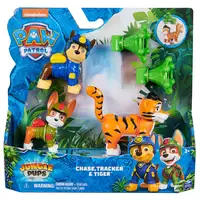 PAW Patrol Patrulla Canina - Figuras DE ACCIÓN Jungle PUPS: Chase, Tracker y Tiger