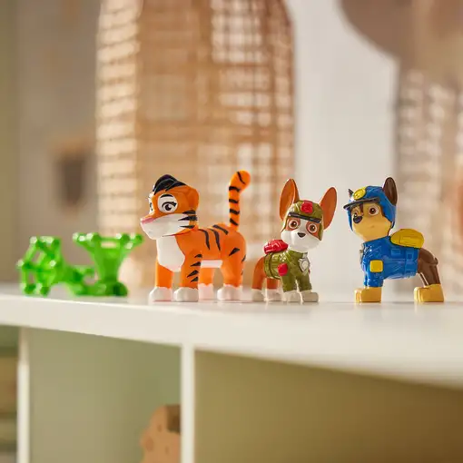 PAW Patrol Patrulla Canina - Figuras DE ACCIÓN Jungle PUPS: Chase, Tracker y Tiger