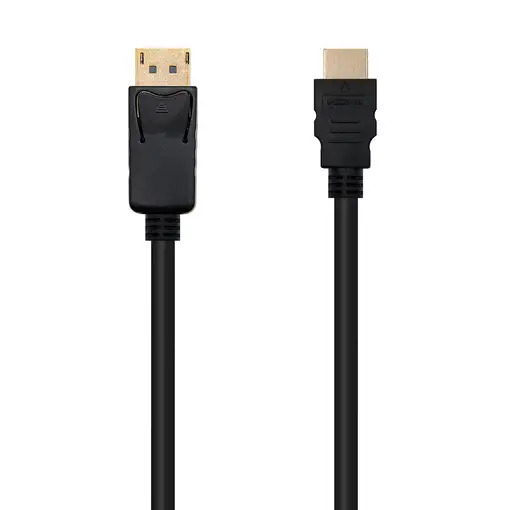 Nanocable Cable Conversor DISPLAYPORT a HDMI, DP/M - HDMI/M, Negro, 10 m