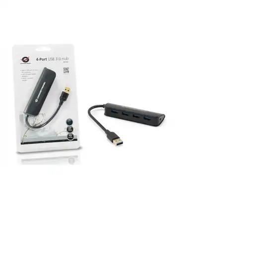 Conceptronic C4PUSB3 USB 3.2 Gen 1 (3.1 Gen 1) Type-A 4800 Mbit/s Negro