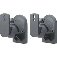 Goobay 49393 soporte de altavoz Pared Acrilonitrilo butadieno estireno (ABS) Negro