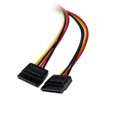 StarTech.com Adaptador Cable Divisor Molex 4 Pines a SATA - 2x Hembra SATA y 1x Ma