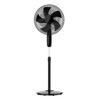 Ventilador de pie negro 45, Ø40 cm, 5 aspas, EnergySilence 515 MaxFlow CECOTEC