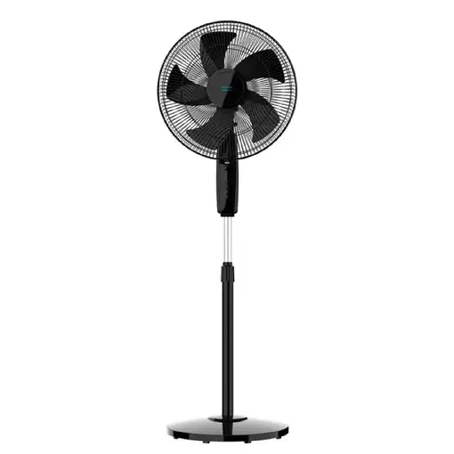 Ventilador de pie negro 45, Ø40 cm, 5 aspas, EnergySilence 515 MaxFlow CECOTEC