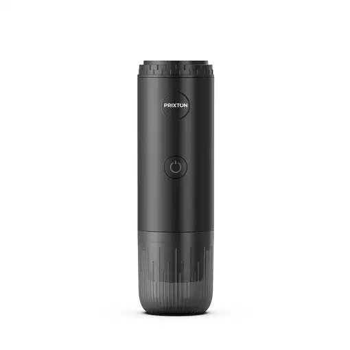 Cafetera Portátil Roma Prixton (Cápsulas/Café Molido - 2 Tazas - Negro)