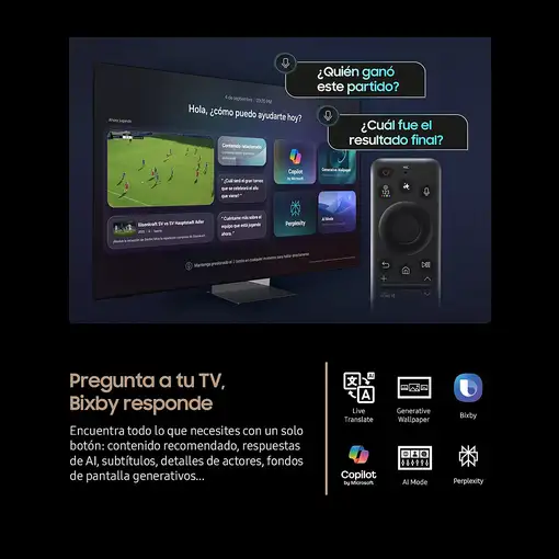 Televisor OLED 55" 4K Ultra HD Negro Smart TQ55S84FAUXXC SAMSUNG
