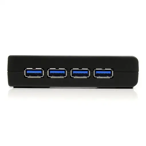 StarTech.com Adaptador Concentrador Hub Ladrón USB 3.0 Super Speed 4 Puertos Salid