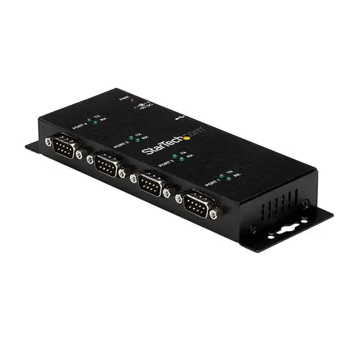 StarTech.com Concentrador Adaptador USB a Serie RS232 DB9 4 Puertos