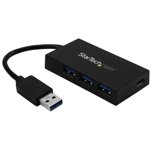StarTech.com Ladrón Hub USB 3.0 de 4 Puertos - 5Gbps - Concentrador de 3 Puertos U