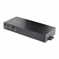 StarTech.com Hub Ladrón Industrial de Metal USB 3.0 5Gbps de 16 Puertos - de Monta