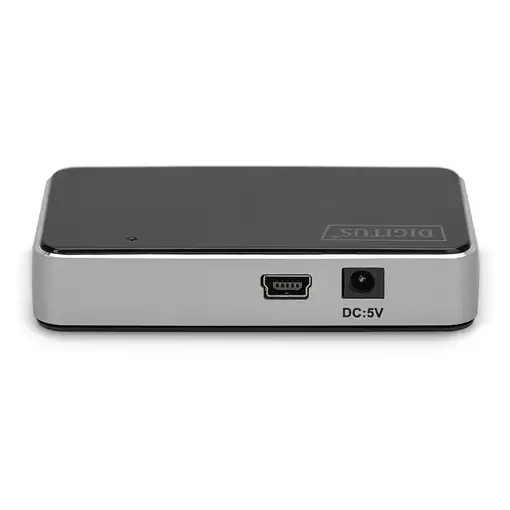 Digitus Concentrador USB 2.0 de 4 puertos