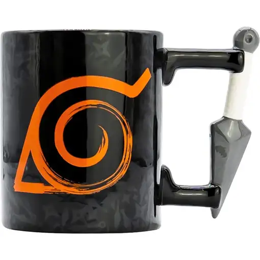Taza de Cerámica 3D Abystyle Naruto Shippuden Modelo Kunai Konoha