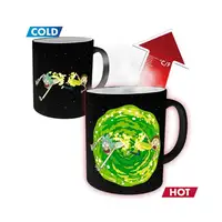 Taza Térmica de Cerámica Abystyle Rick And Morty