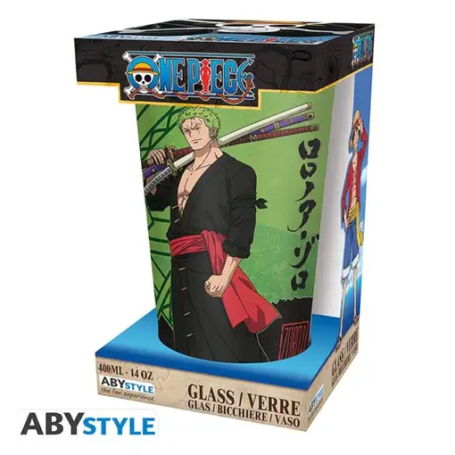 Vaso Abystyle XXL One Piece Modelo Zoro