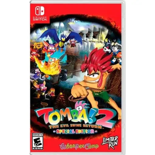 Juego Tomba! 2 The Evil Swine Return Remastered para Nintendo Switch | Limited Ru