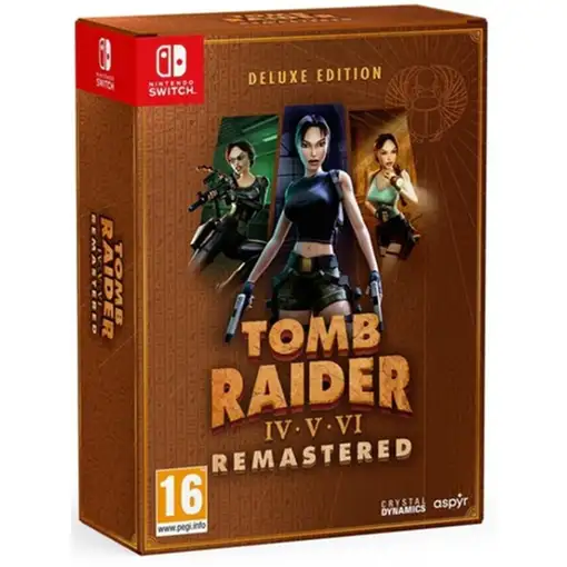 Juego Tomb Raider IV-VI Remasterizado Deluxe Edition Para Nintendo Switch