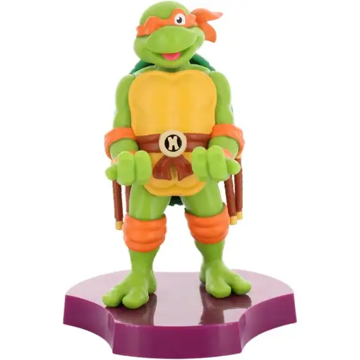 Soporte Mini Cable Guys Las Tortugas Ninjas Modelo Michaelangelo