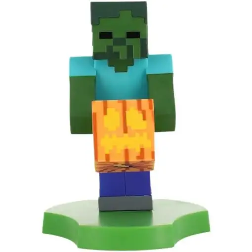 Soporte Mini Cable Guys Minecraft Modelo Zombie