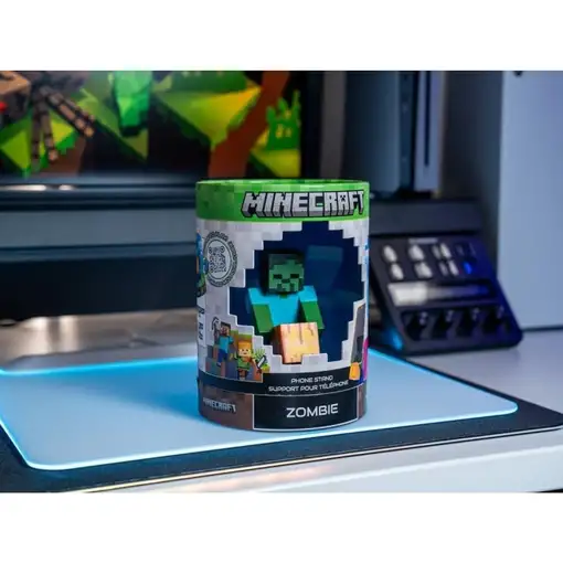 Soporte Mini Cable Guys Minecraft Modelo Zombie