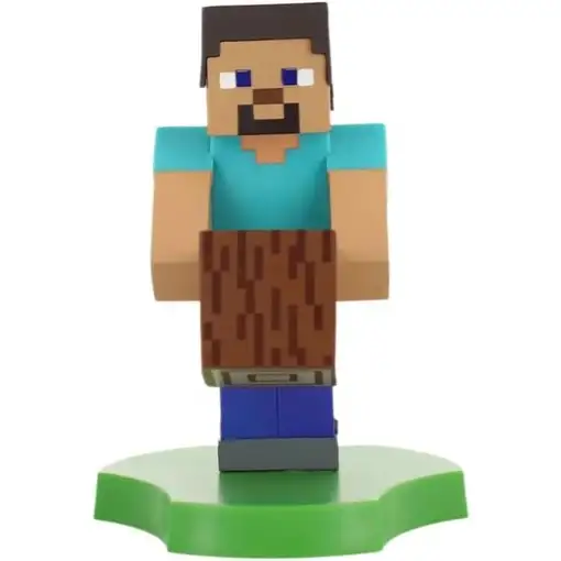 Soporte Mini Cable Guys Minecraft Modelo Steve Holder