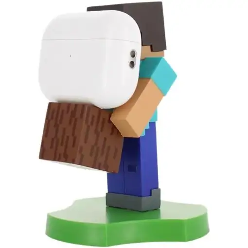 Soporte Mini Cable Guys Minecraft Modelo Steve Holder