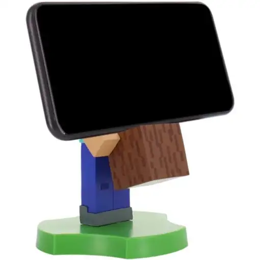Soporte Mini Cable Guys Minecraft Modelo Steve Holder