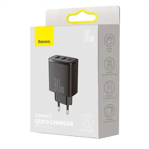 Baseus CCXJ-E01 cargador de dispositivo móvil Smartphone, Reloj inteligente