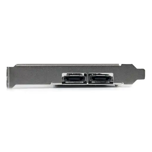 StarTech.com Tarjeta Adaptadora Controladora PCI Express PCIe 2 Puertos eSATA