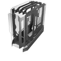 Mars Gaming MC-EDGE, Caja Gaming ATX, Diseño Open Air, Triple Panel Cristal