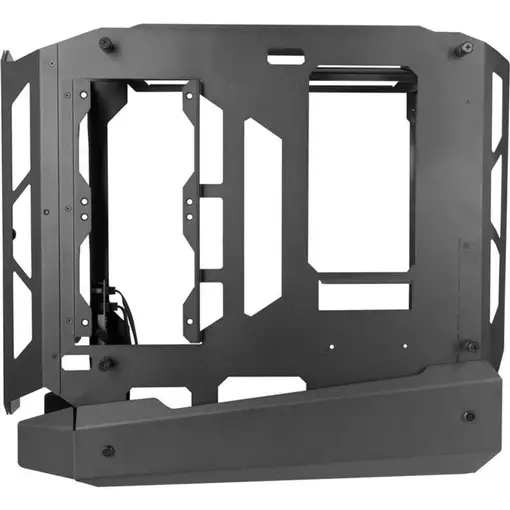 Mars Gaming MC-EDGE, Caja Gaming ATX, Diseño Open Air, Triple Panel Cristal