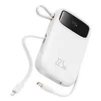 Baseus Qpow2 Dual-Cable Digital Display Fast Charge Power Bank 10000mAh 22.5W