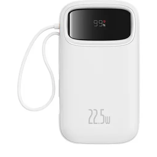 Baseus Qpow2 Dual-Cable Digital Display Fast Charge Power Bank 10000mAh 22.5W