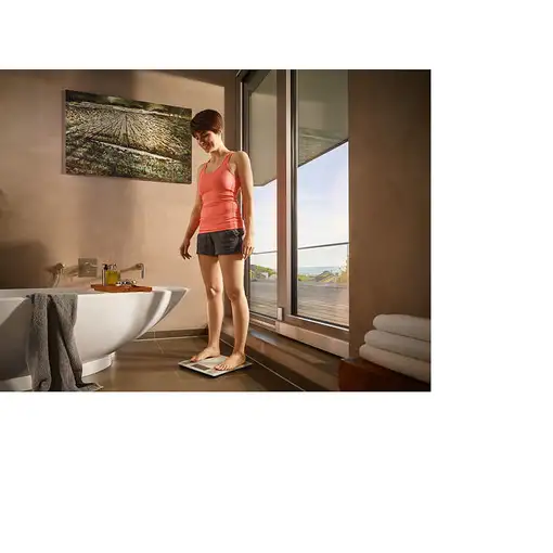 Soehnle Shape Sense Connect 100 Rectángulo Plata Báscula personal electrónica
