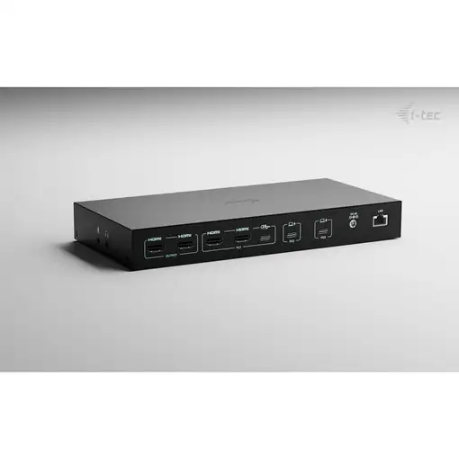 I-Tec Usb-C Kvm Dock Pro Para Tres Hosts Doble Video Con 2X Power Delivery Max 92W