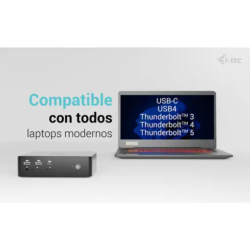 Thunderbolt 5 Quattro Docking Station + PD 140W