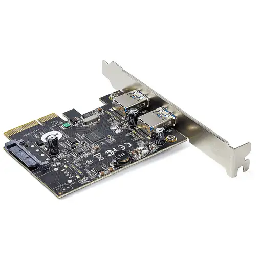 StarTech.com Tarjeta PCI Express de 2 Puertos USBA 10Gb/Puerto - Tarjeta PCI-E 3.0