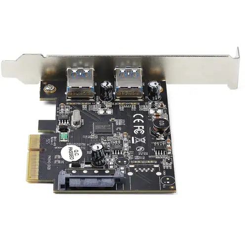 StarTech.com Tarjeta PCI Express de 2 Puertos USBA 10Gb/Puerto - Tarjeta PCI-E 3.0