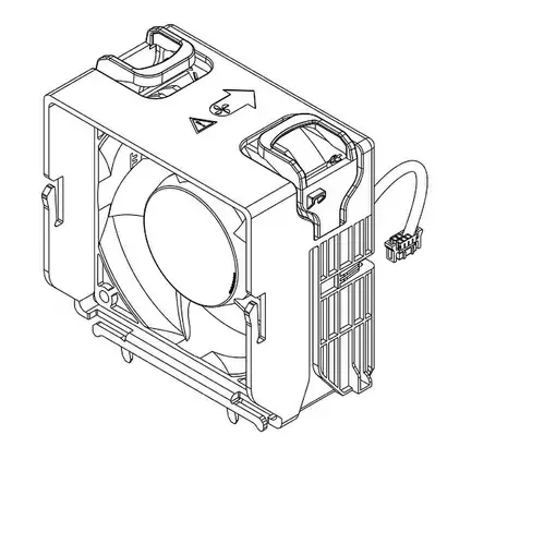 DELL 121-BBBX sistema de refrigeración para ordenador Carcasa del ordenador