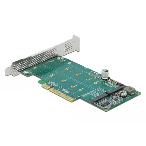 Tarjeta DeLOCK PCI Express x8 para 2 NVMe M.2 internos