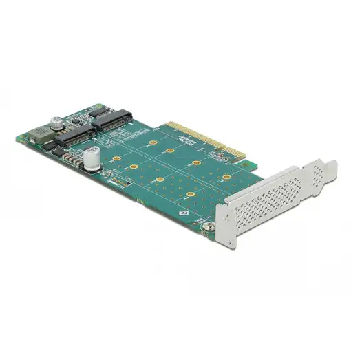 Tarjeta DeLOCK PCI Express x8 para 2 NVMe M.2 internos