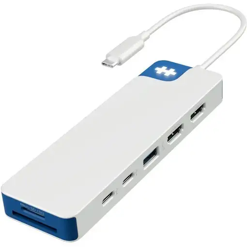 HYPER HD4103BUGL hub de interfaz USB 3.2 Gen 1 (3.1 Gen 1) Type-C 5000 Mbit/s Azul