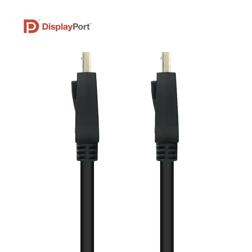 Nanocable Cable DISPLAYPORT 1.4 CERTIFICADO VESA, DP/M – DP/M, Negro, 1.5 m